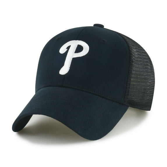 PHILADELPHIA PHILLIE Black Color Structured Unisex Cotton/Poly Basic Hat