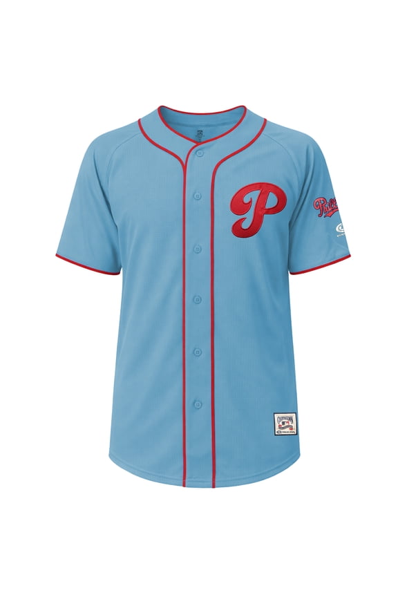 MLB Philadelphia Phillies Men's Alternate Color Cooperstown Full Button Jersey