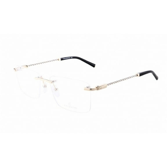 PHILIPPE CHARRIOL PC75063-C01-58 Eyeglasses Size 58mm 18mm 0mm Shiny Gold
