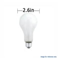 thumbnail image 1 of PHILIPS 200W 120V A-Shape A23 E26 Frosted Incandescent, 1 of 2