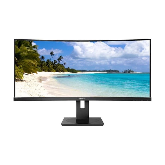 Philips 346B1C 34" 3440x1440 QHD VA LCD Ultra Wide Curved Monitor