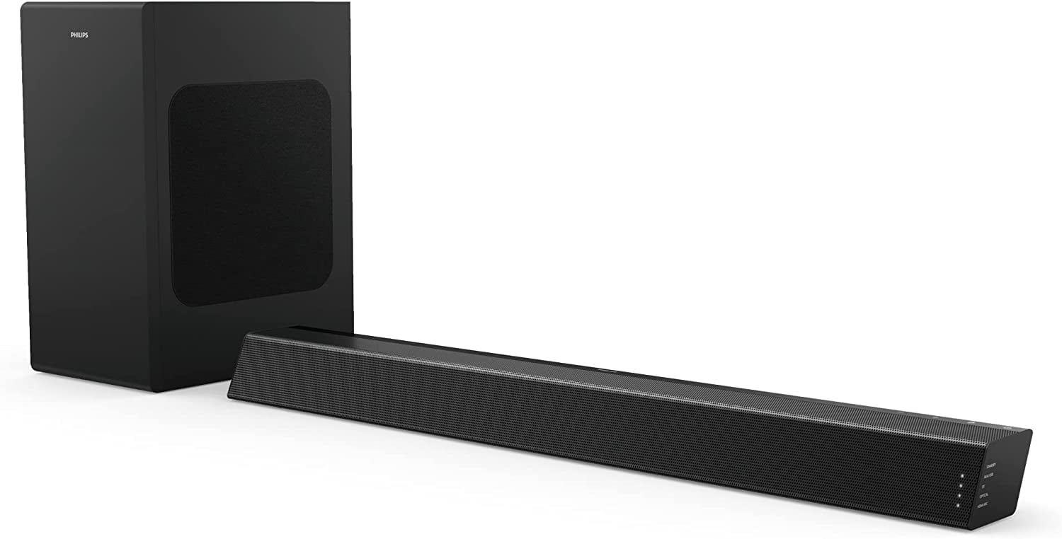 PHILIPS B7305 2.1Channel Soundbar with Wireless Subwoofer and HDMI ARC