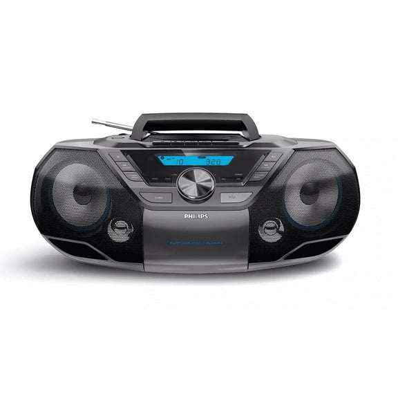 Panasonic AM/FM Boombox with MP3, CD, Cassette Recorder, USB & Music ...