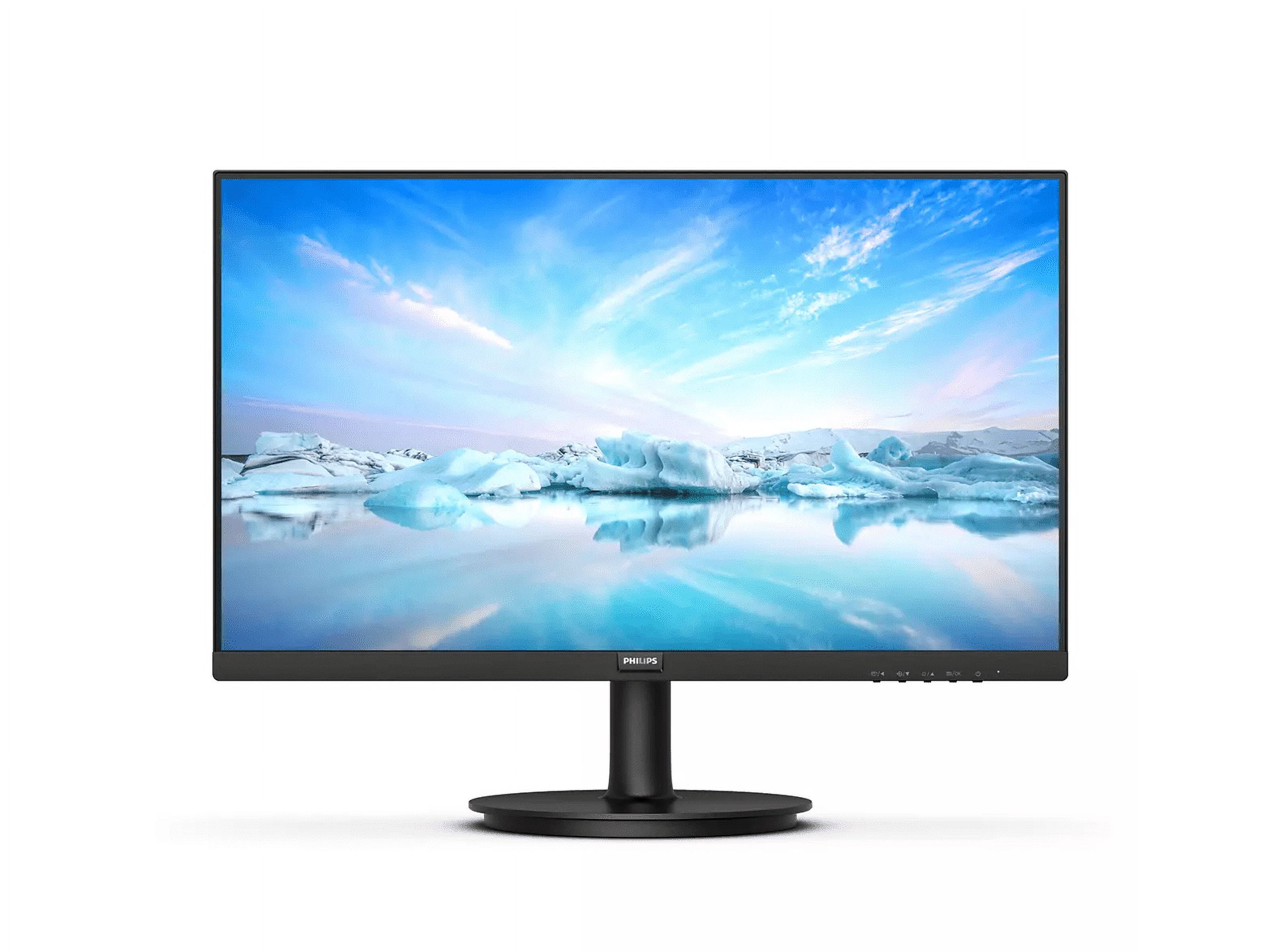 PHILIPS 27-inch Class Thin Full HD (1920 x 1080) 100Hz Monitor, VESA, HDMI x 1, VGA Port x1, Eye Care, 4 Year Advance Replacement Warranty, 271V8LB PHILIPS 27-inch Class Thin Full HD (1920 x 1080) 100Hz Monitor, VESA, HDMI x 1, VGA Port x1, Eye Care, 4 Year Advance Replacement Warranty, 271V8LB