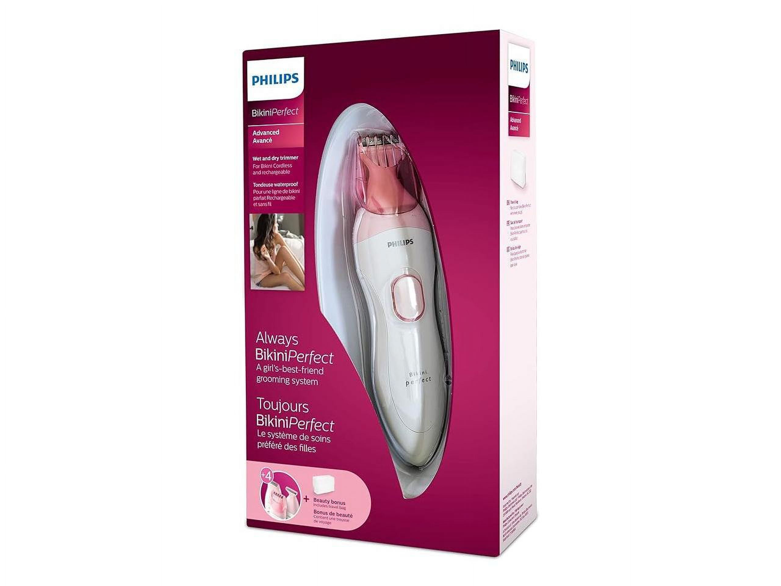 PHILIPS HP6376/61 BikiniPerfect Advanced Trimmer Kit for Bikini Line