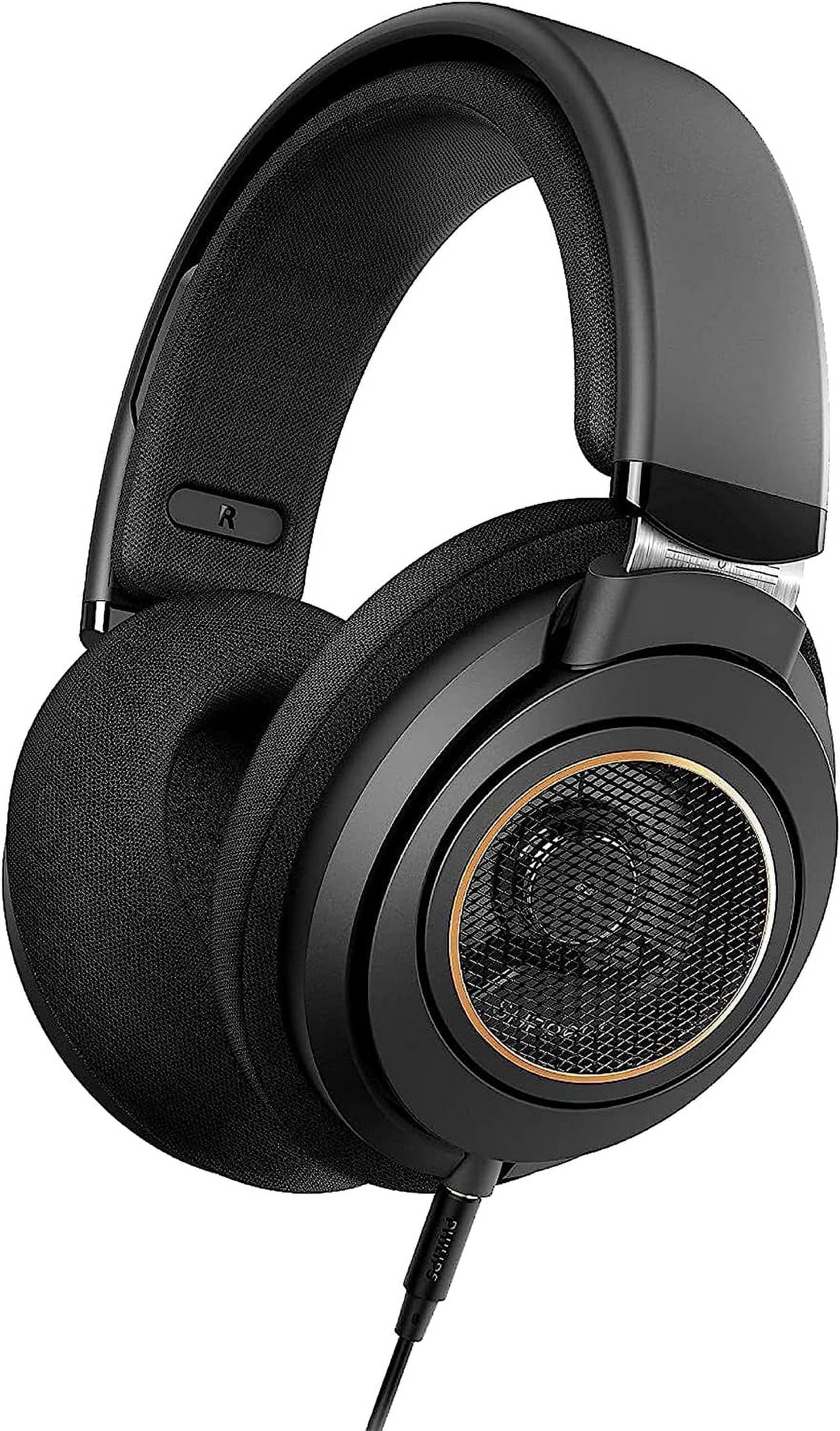 PHILIPS Over Ear Open Back Stereo Headphones Wired with Detachable Audio Jack, Studio Monitor Headphones for Recording Podcast DJ Music Piano Guitar PHILIPS Over Ear Open Back Stereo Headphones Wired with Detachable Audio Jack, Studio Monitor Headphones for Recording Podcast DJ Music Piano Guitar