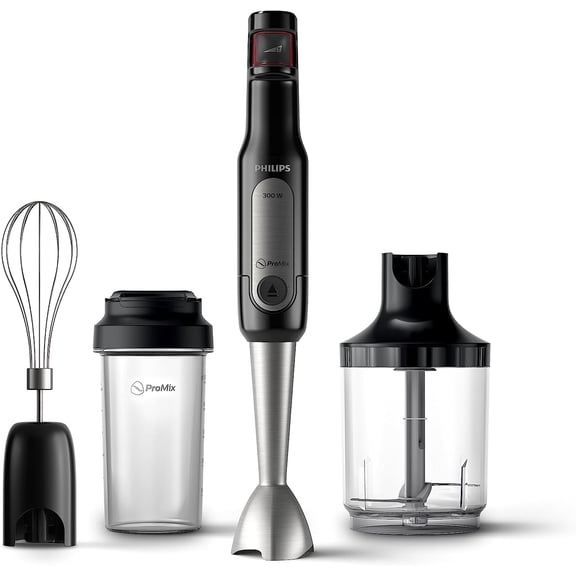 PHILIPS PROMIX VIVA COLLECTION HANDBLENDER 300W BLENDING POWER HR2627/91 - BLACK