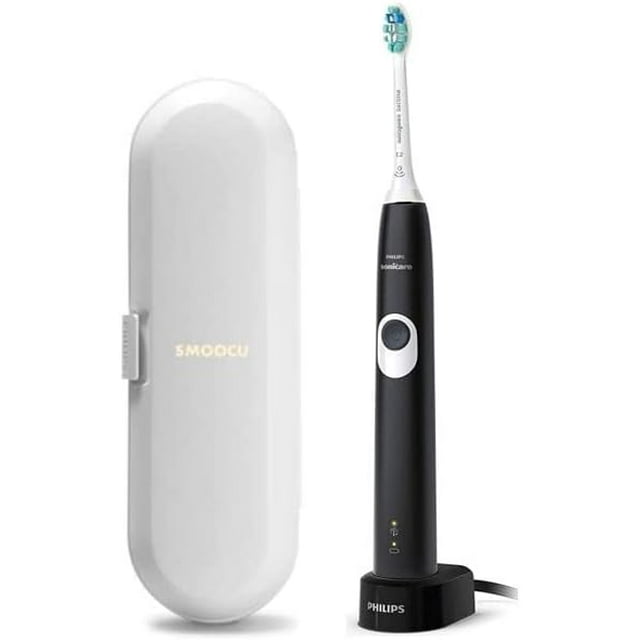 PHILIPS Sonicare Electric Toothbrush Bundle with Smoocu Case and