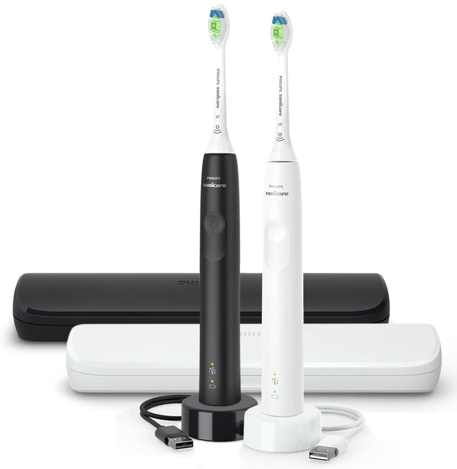 Philips Sonicare DiamondClean Electric Toothbrush 2Pack, Rechargeable