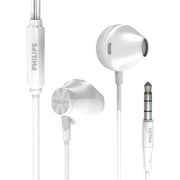 PHILIPS Wired Earbuds, in Ear, Bass Clear Sound, Ergonomic Comfort-Fit