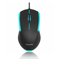 thumbnail image 1 of PHILIPS Wired Gaming Mouse Optical PC Computer Gamer Mice, 1 of 8