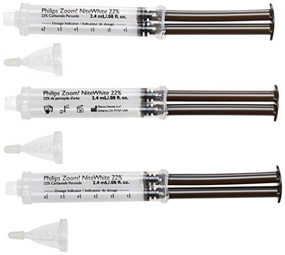PHILIPS Zoom Nite White 22% 3 Syringes - Walmart.com
