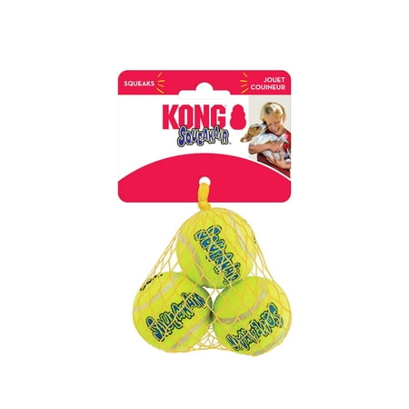 KONG® SqueakAir® Balls Dog Toy, Small, 3-Pack