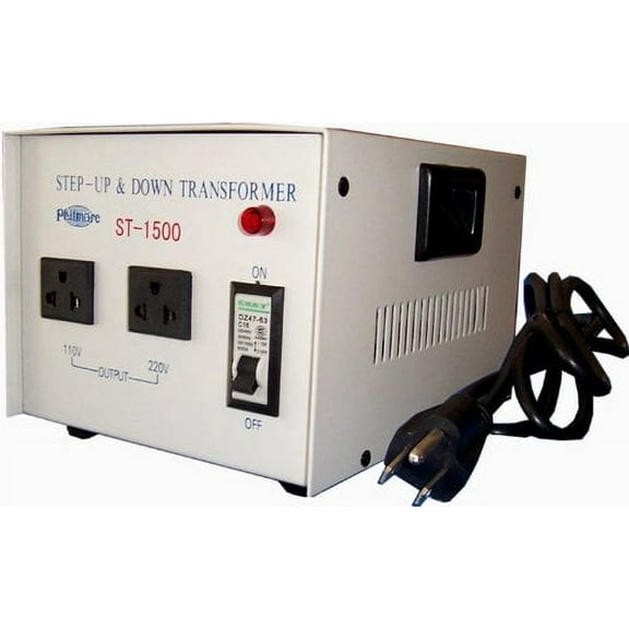PHILMORE ST1500 1500 Watt Step Up/Step Down Transformer (110v/220v) - ST1500