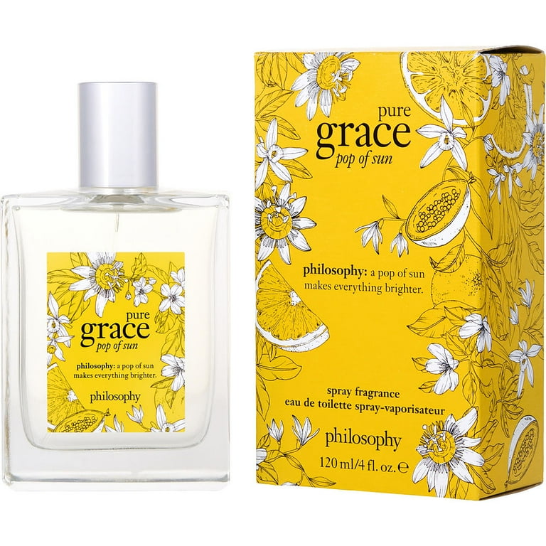 Pure Grace Pop Of Sun Eau De Toilette Spray By Philosophy - 4 oz Pure Grace Pop Of Sun Eau De Toilette Spray By Philosophy - 4 oz