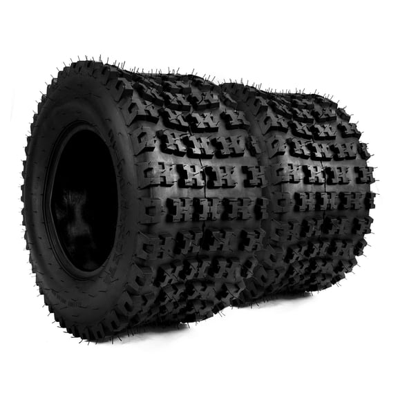 PHILTOP 20x10-10 ATV Tire 4PLY All Terrain Season Tire Off Road Mud Tire for ATV UTV, Go kart, Club Car, Tractor Lawn Mower, Golf Cart, Pattern# Z-104 2 Pack