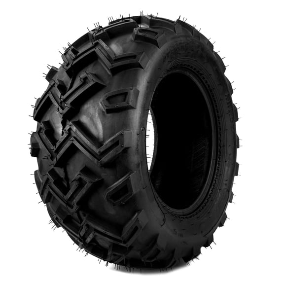 PHILTOP 25x10-12 ATV Tire 6PLY All Terrain Season Tire Off Road Mud Tire for ATV UTV, Go kart, Club Car, Tractor Lawn Mower, Golf Cart, Pattern# Z-130 1 Pack