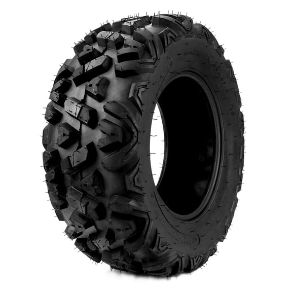 PHILTOP 25x8-12 ATV Tire 6PLY All Terrain Season Tire Off Road Mud Tire for ATV UTV, Go kart, Club Car, Tractor Lawn Mower, Golf Cart, Pattern# Z-199 1 Pack