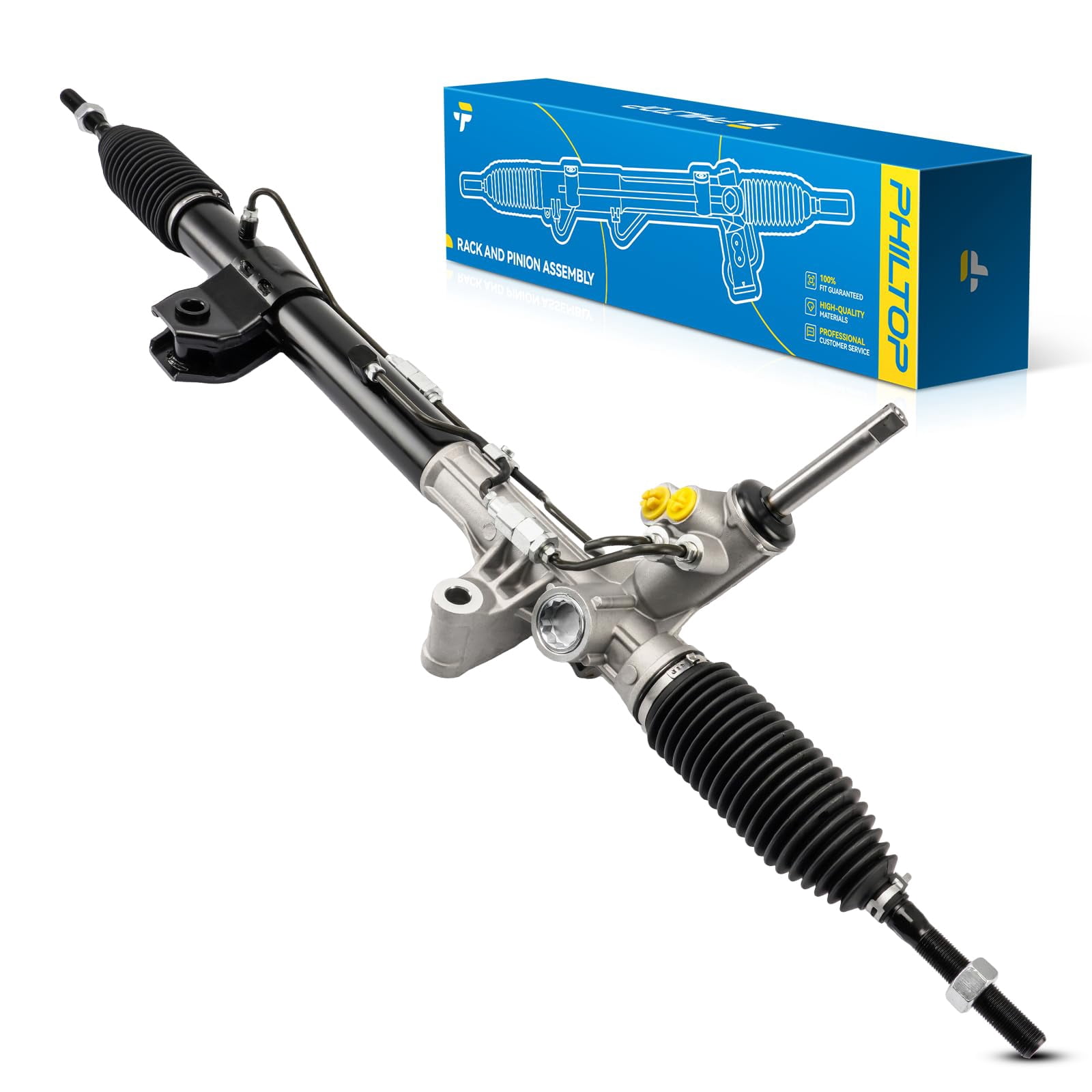 PHILTOP Hydraulic Power Steering Rack Pinion for 11-15 Grand Cherokee 3 ...