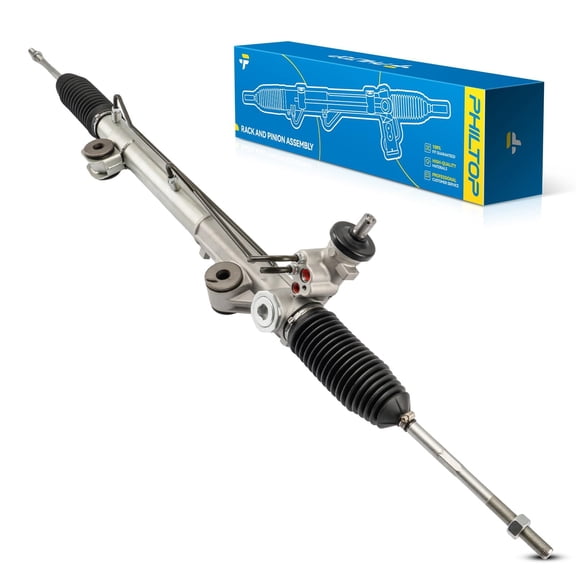 PHILTOP Hydraulic Power Steering Rack and Pinion Replacement For 2004-2008 F150 4.6L, 2004-2008 F150 5.4L, 2005-2008 F150 4.2L, 2006-2008 Mark LT 5.4L Replace 22-277, 22277, 4L3Z3504CB
