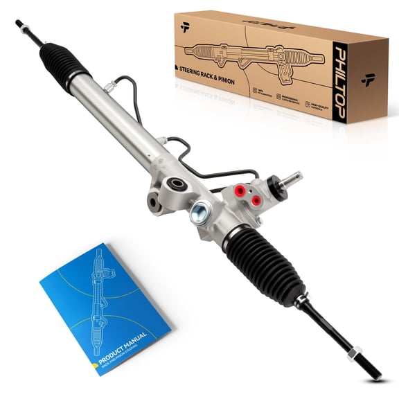 PHILTOP Hydraulic Power Steering Rack and Pinion Fit for 2006 2007 2008 H3 All Models Replace 221117