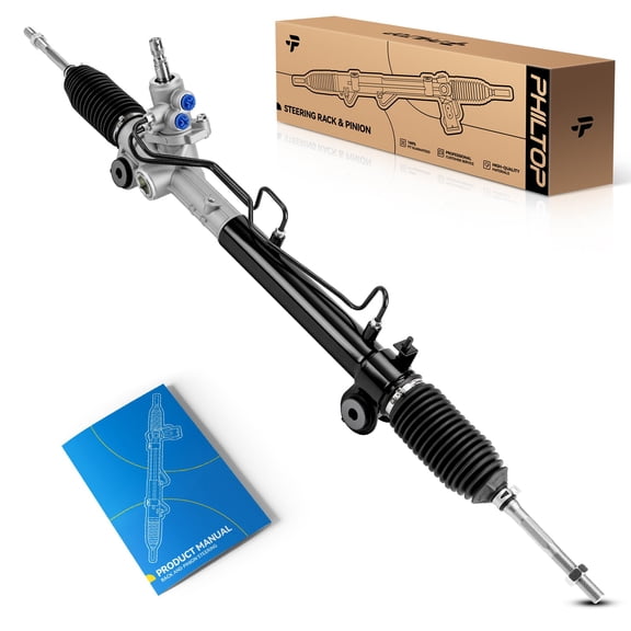 PHILTOP Hydraulic Power Steering Rack and Pinion Replacement For 2002-2006 Camry 2.4L, 2002-2006 Camry 3.0L Replace 26-2605