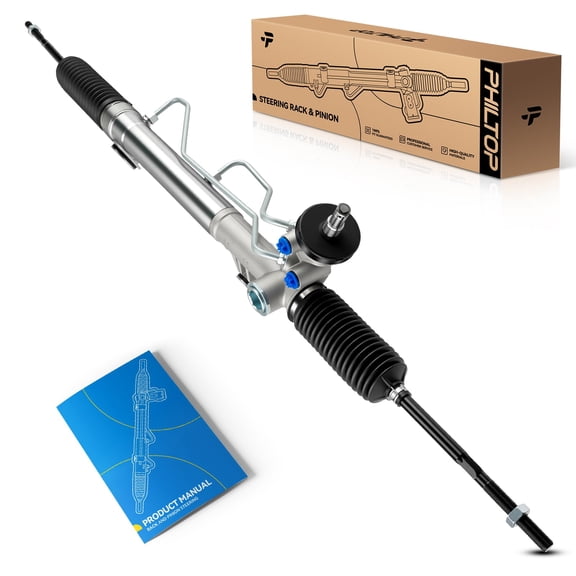 PHILTOP Hydraulic Power Steering Rack and Pinion for 1999-2006 Silverado/Sierra 1500 RWD, 2007 Silverado/Sierra 1500 Classic RWD Replace# 22-1000
