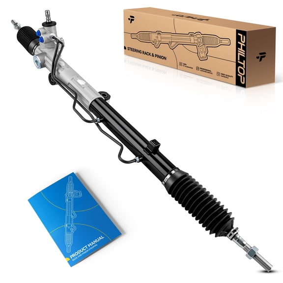 PHILTOP Hydraulic Power Steering Rack and Pinion for 2000-2006 Tundra, 2001-2007 Sequoia Replace# 26-1618