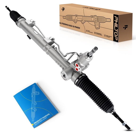 PHILTOP Hydraulic Power Steering Rack and Pinion for 2003-2009 4Runner/GX470 Replace# 26-2624
