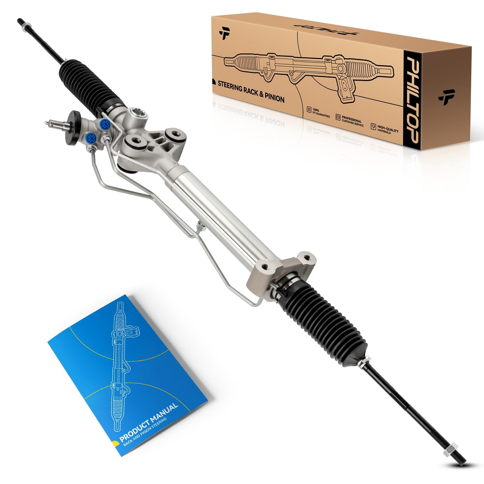 PHILTOP Hydraulic Power Steering Rack and Pinion for 2003-2014 Express ...