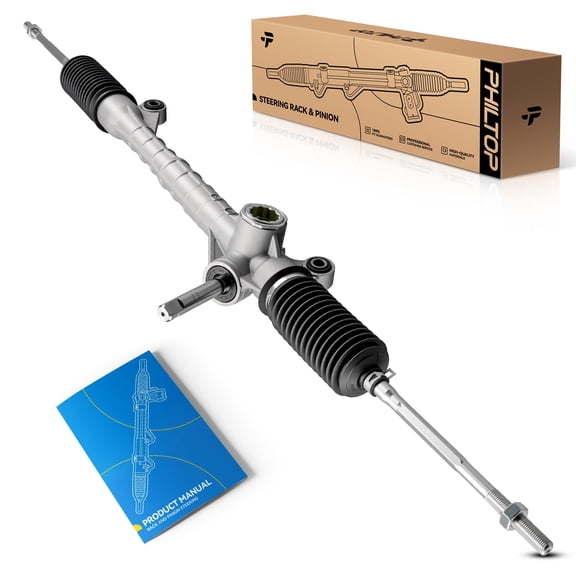 PHILTOP Power Steering Rack and Pinion Compatible with Chevy Equinox 2005-2007 All Models/2008-2009 3.4L, Pontiac Torrent 2006-2007 All Models/2008-2009 3.4L, Hydraulic Rack and Pinion 1G-1813