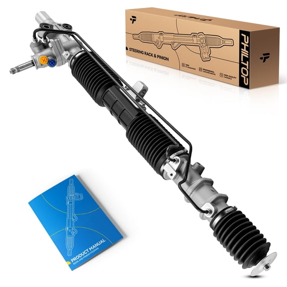 PHILTOP Power Steering Rack and Pinion Compatible with Honda CR-V 2002-2006 All Models, Element 2003-2006 2009-2011 All Models/2007-2008 2.4L, Hydraulic Rack and Pinion Replace 26-2701