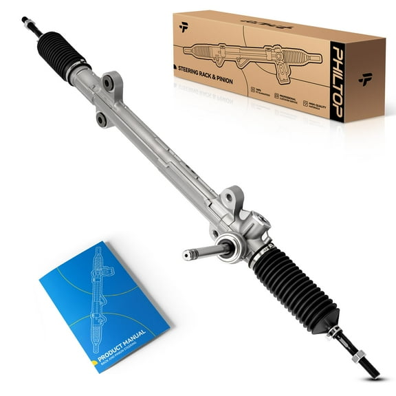 PHILTOP Power Steering Rack and Pinion Compatible with Hyundai Elantra 2008-2010 All Models/2011-2012 2.0L, Kia Forte 2010 All Models/2011-2013 2.0L, Hydraulic Rack and Pinion Replace 97-2691