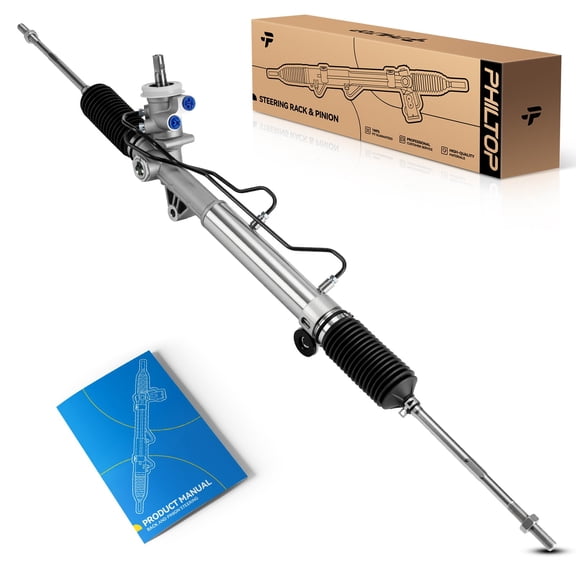 PHILTOP Power Steering Rack and Pinion Compatible with Uplander 07-08 All Models/05-06 3.5L FWD, Montana & Terraza 05-06 3.5L FWD, Relay 2005-2006 3.5L FWD, Hydraulic Rack and Pinion Replace 22-1029