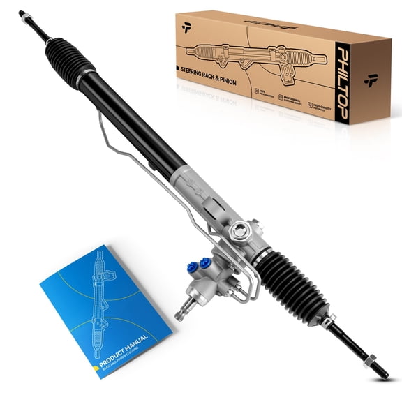 PHILTOP Power Steering Rack and Pinion Compatible with Accent 2006 2007 2008 2009 2010 2011 All Models, Hydraulic Rack and Pinion Replace 26-2421
