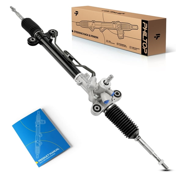 PHILTOP Power Steering Rack and Pinion Compatible with Honda CR-V 2007 2008 2009 2010 2011 All Models, Hydraulic Rack and Pinion Replace 26-2749