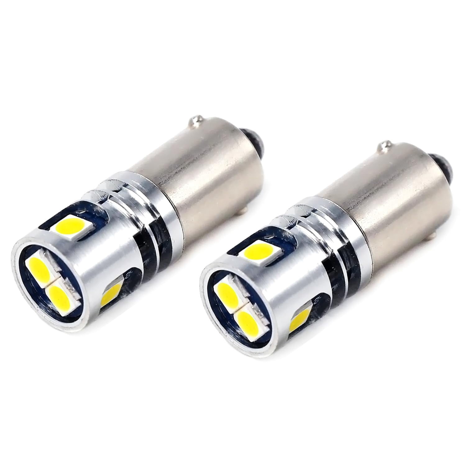 Ruiandsion BA9S LED lamp warm wit BA9 1895 1891 53 57 12V LED lamp 3030 2SMD chipsets LED vervangende lampen voor auto interieur koepel kaart