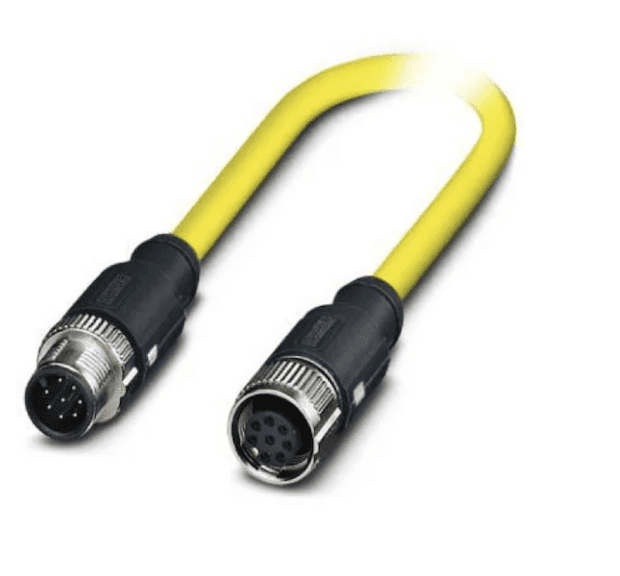 PHOENIX CONTACT 1406068, Sensor Cables / Actuator Cables SAC-8P-MS/0.5 ...