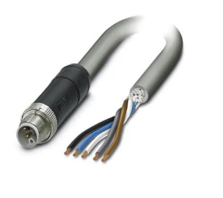 PHOENIX CONTACT 1414884, Sensor Cables / Actuator Cables 5POS Power ...