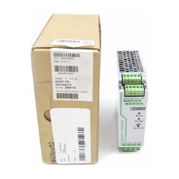 PHOENIX CONTACT QUINT-PS/3AC/24DC/5 2866734 400-500V 0.8-0.7A NSMP