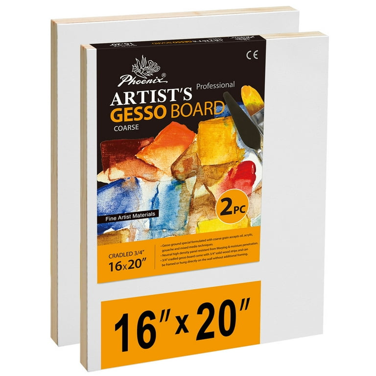 How To Gesso A Canvas or Board