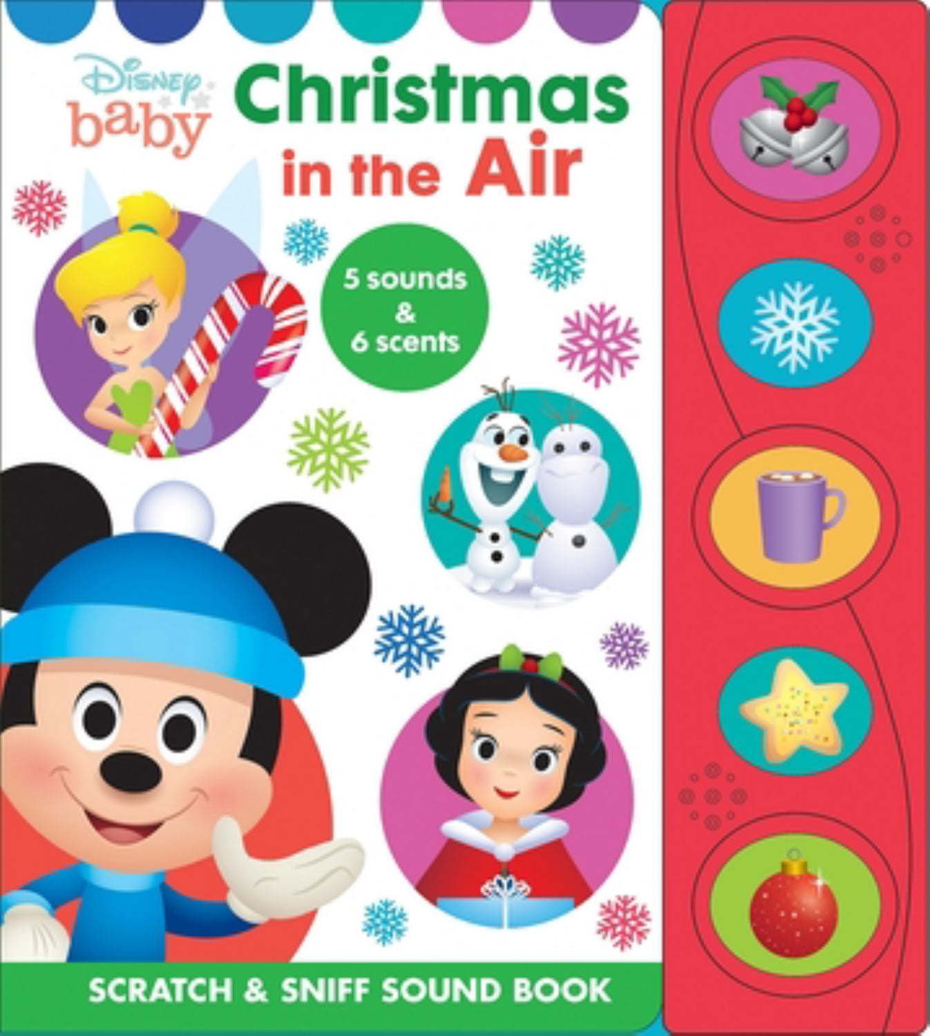 Disney Baby: Christmas in the Air Scratch and Sniff Sound Book (Board Book)