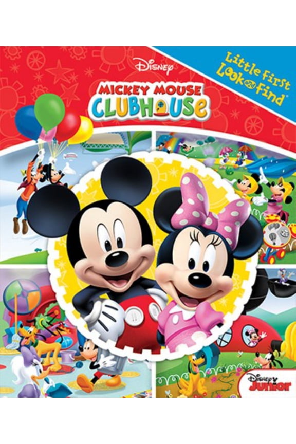 Disney Junior Mickey: Little First Look and Find (Board Book)