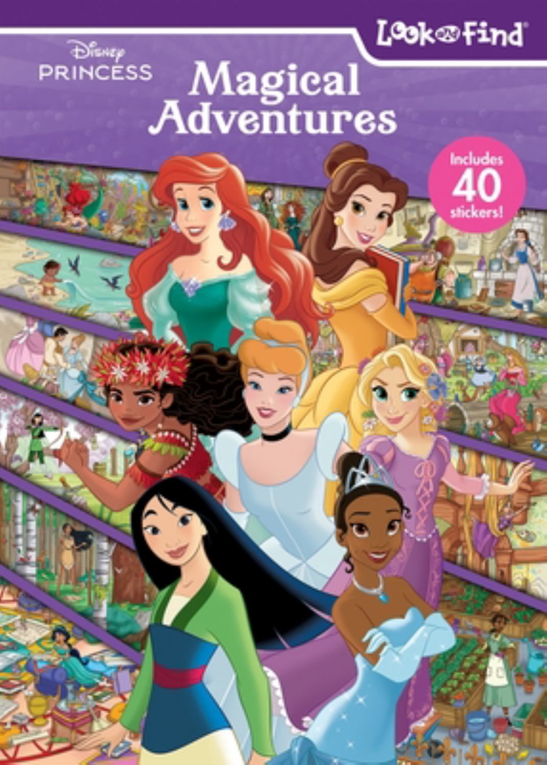 Disney Princess: Magical Adventures Look and Find (Paperback