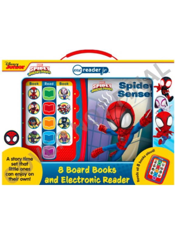 Marvel Spidey and His Amazing Friends: Me Reader Jr 8 Board Books and Electronic Reader Sound Book Set (Hardcover)