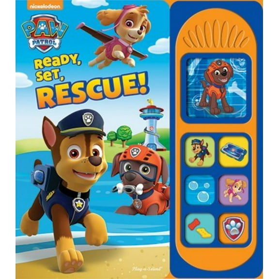 Nickelodeon PAW Patrol: Ready, Set, Rescue! Sound Book (Board Book)