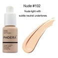 thumbnail image 1 of PHOERA Liquid Foundation Professional Makeup Full Coverage Fast Base Brighten Long-Lasting Shade, 1 of 1