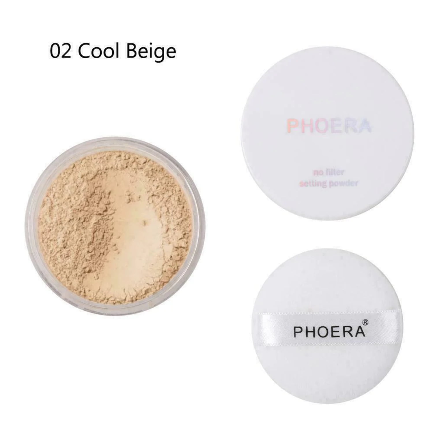 PHOERA No Filter Setting Powder Loose Face Translucent Foundation