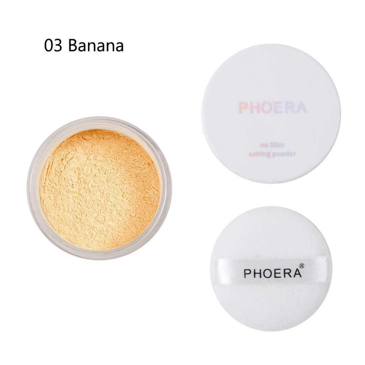 PHOERA No Filter Setting Powder Loose Face Translucent Foundation