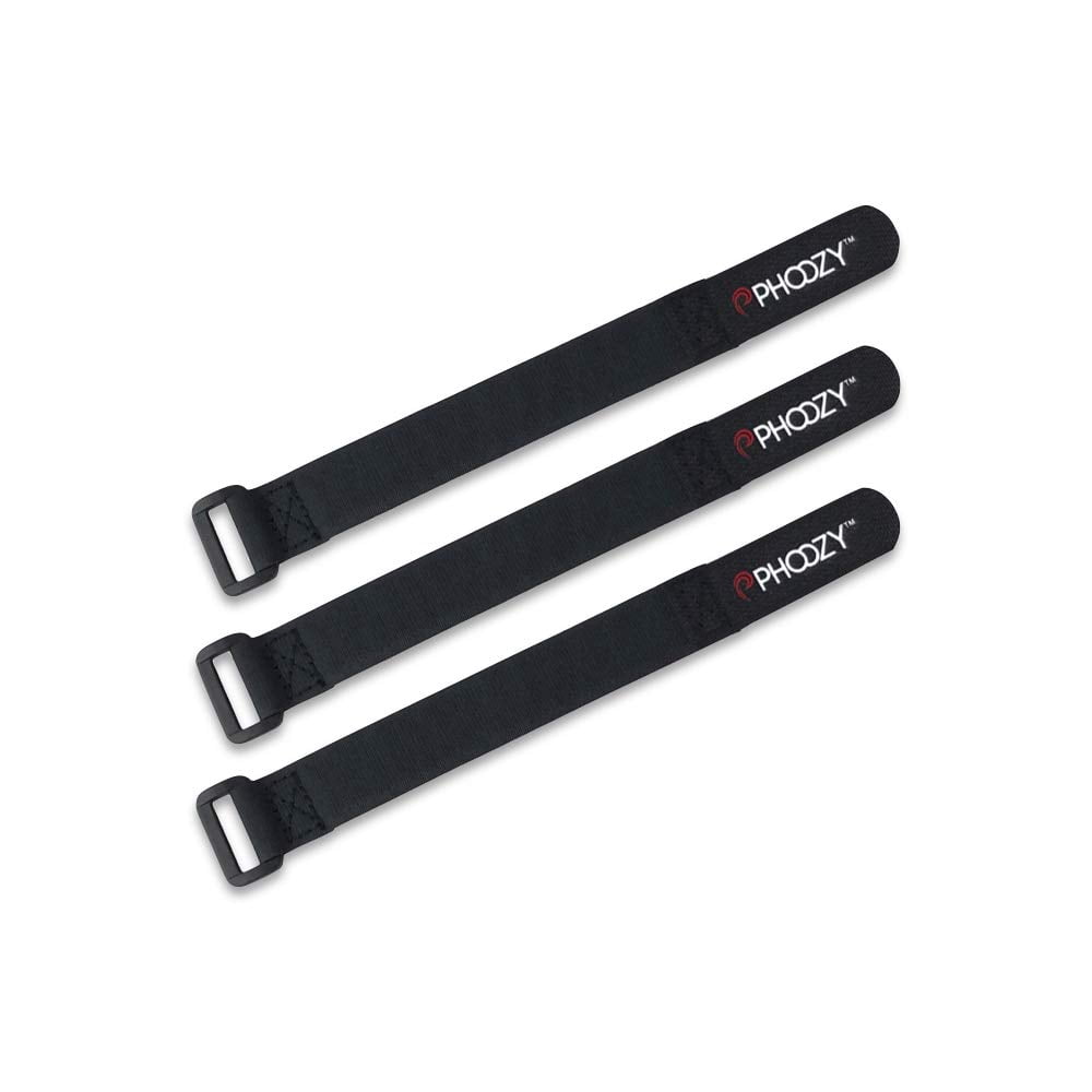 PHOOZY Accessory Straps (3-Pack) for Quick Attachment of XP3 Series to Backpacks, Bikes, Boats and Any Gear